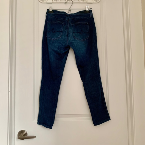 Anthropologie AG Abbey Mid-Rise Super Skinny Petite Jean - Picture 4 of 6